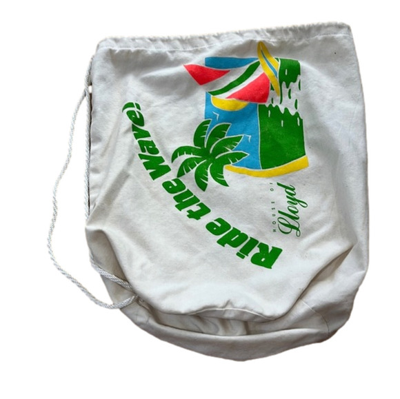 House of Lloyd Ride the Wave Drawstring Bag - Picture 1 of 4